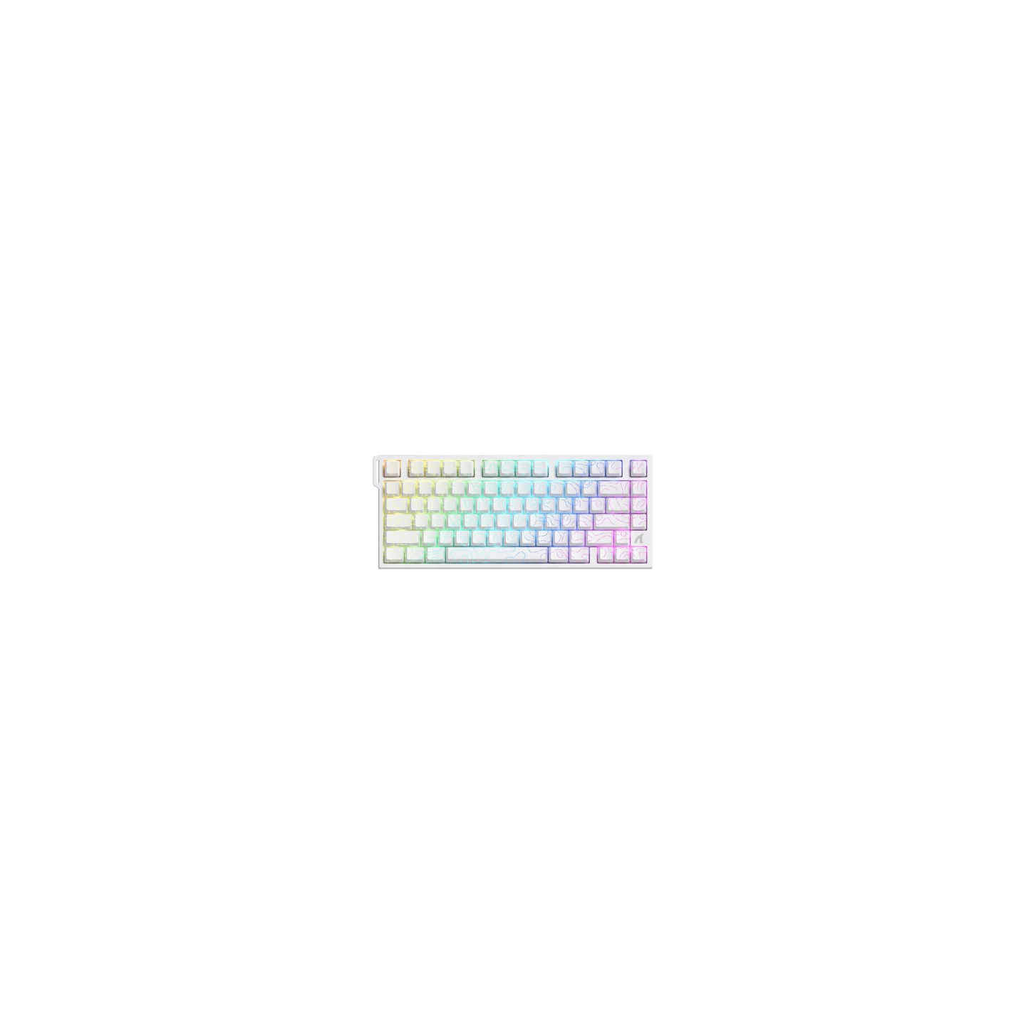 Keyboard ATTACK SHARK R82HE (white)