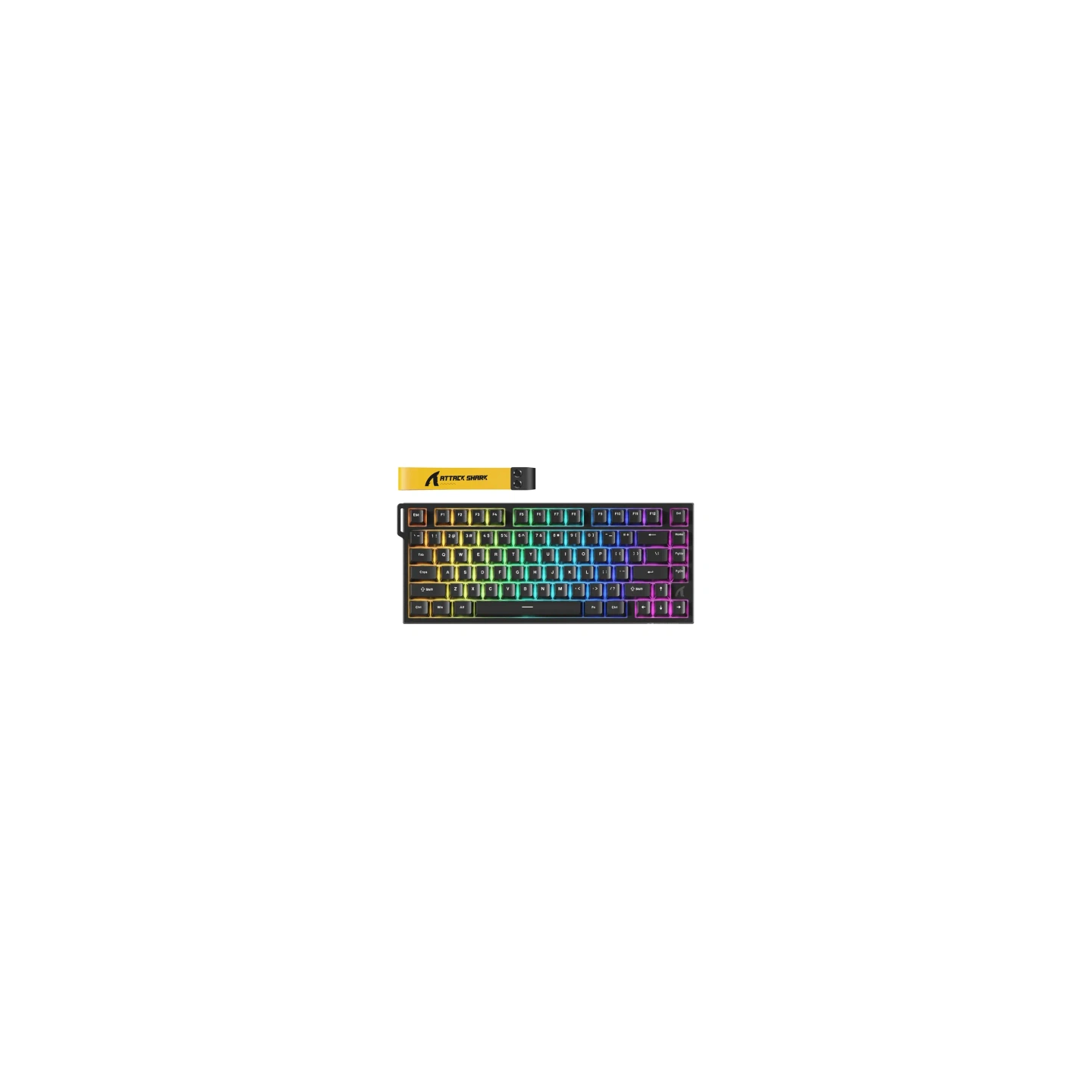 Keyboard ATTACK SHARK R82HE (black)