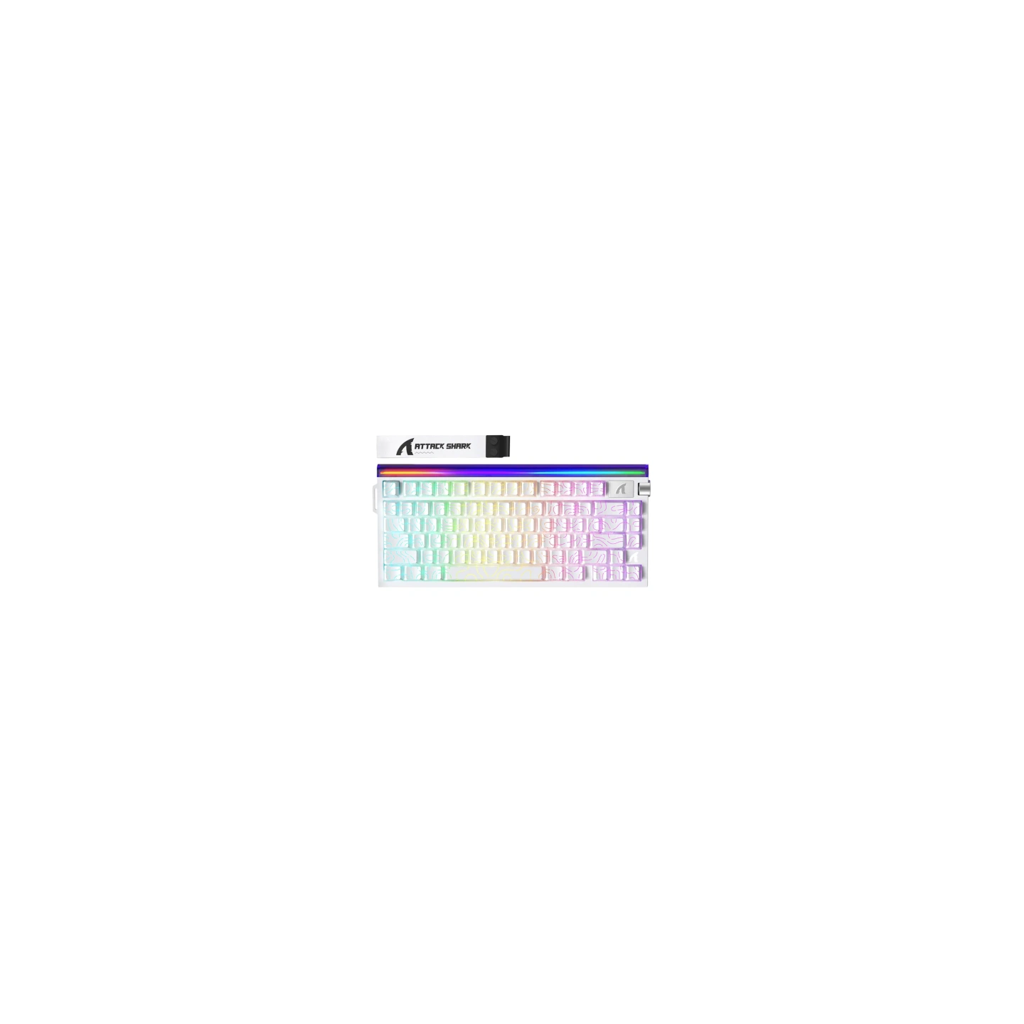 Keyboard ATTACK SHARK R85HE (purple)