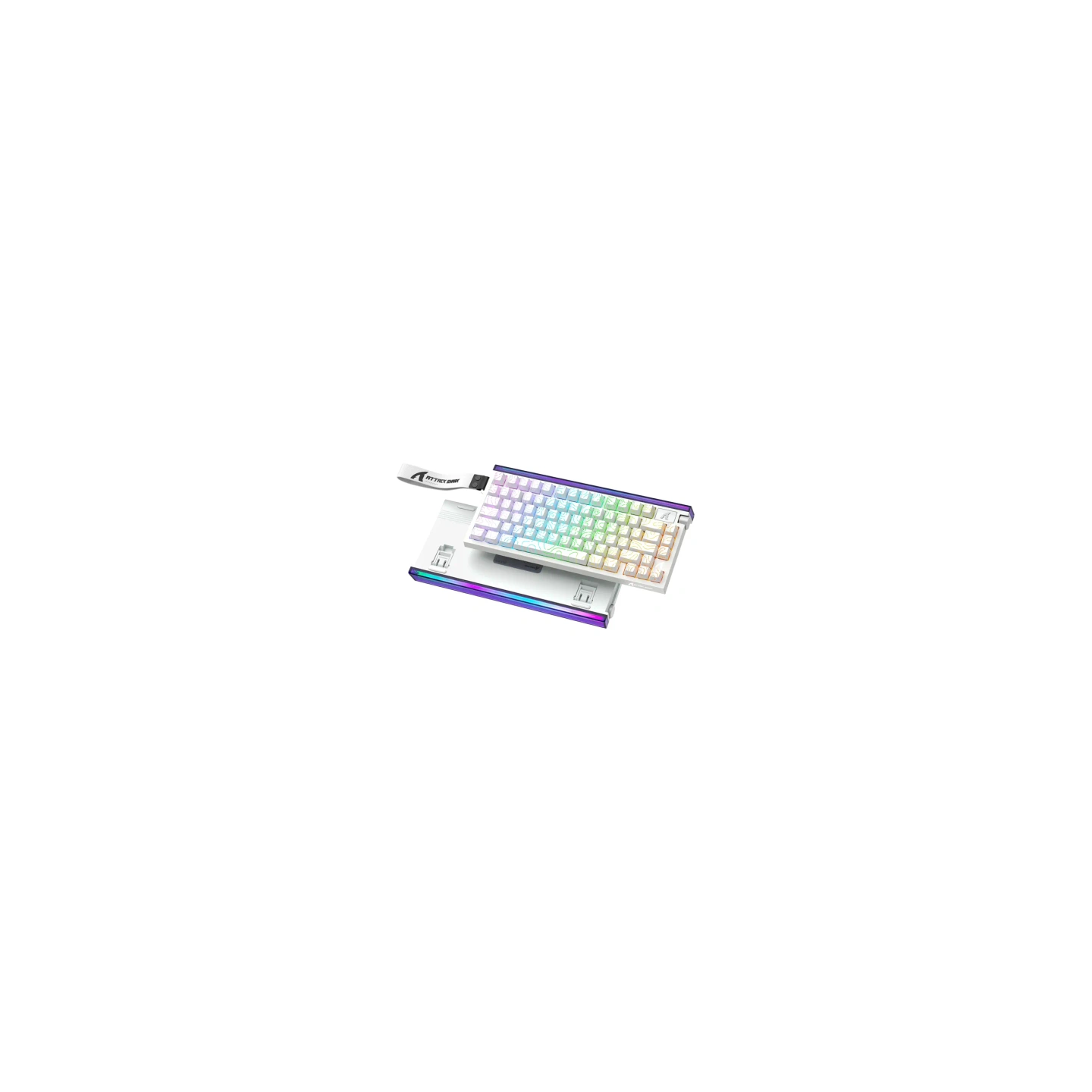 Keyboard ATTACK SHARK R85HE (purple)