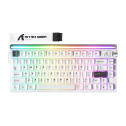 View product Keyboard ATTACK SHARK R85HE (white)