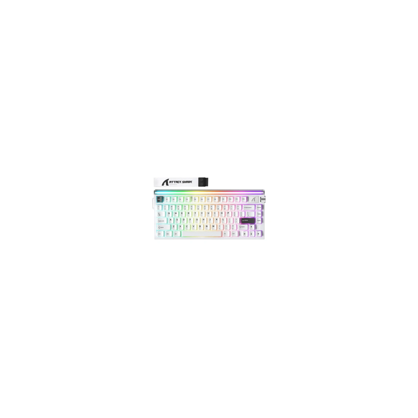 Keyboard ATTACK SHARK R85HE (white)