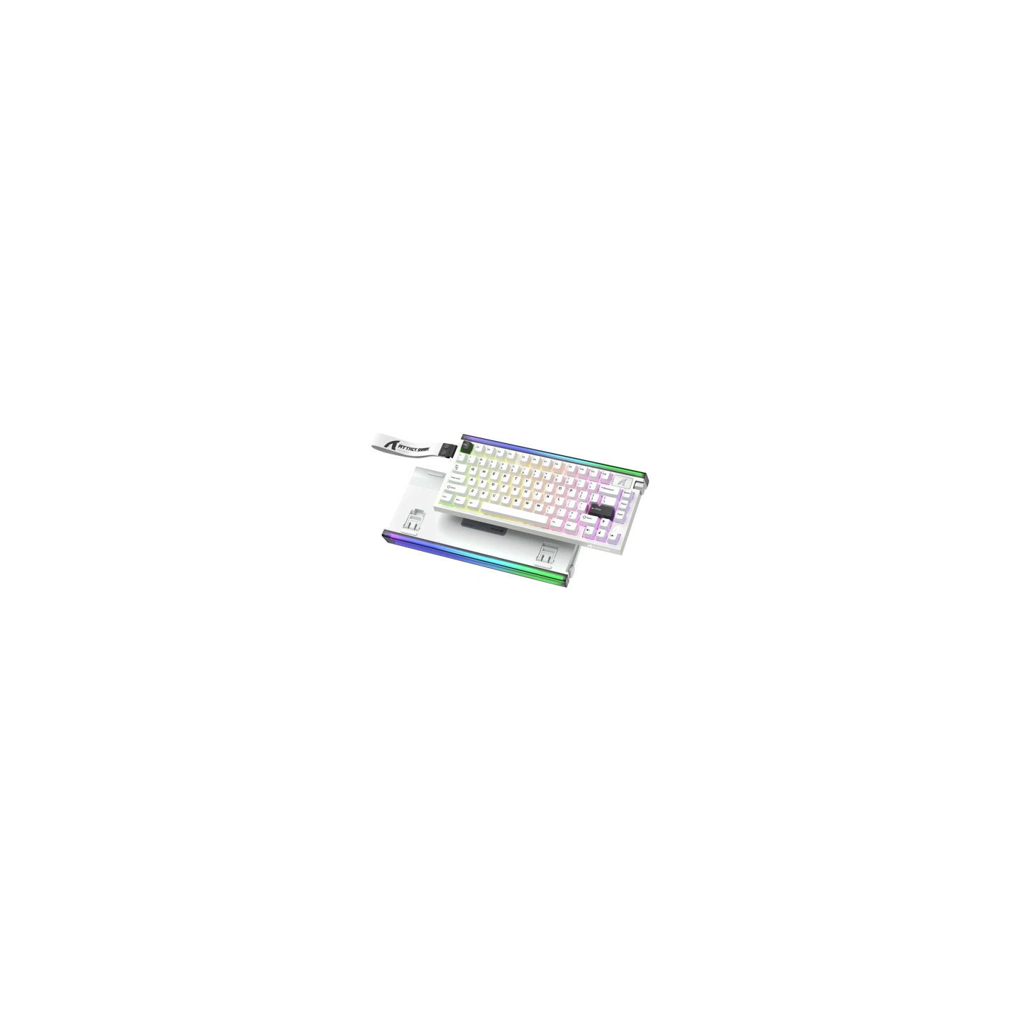 Keyboard ATTACK SHARK R85HE (white)