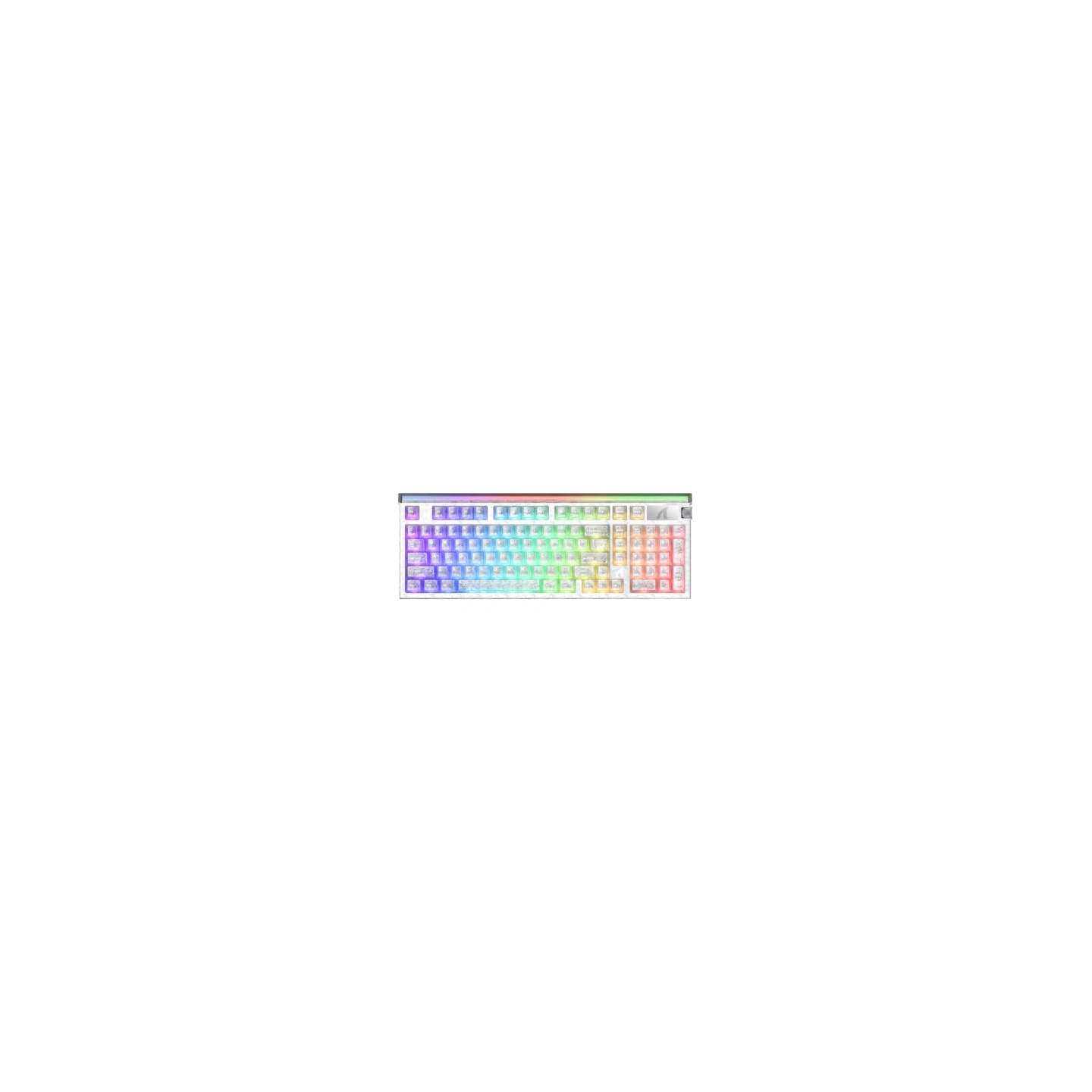 Keyboard ATTACK SHARK R98HE (ice)