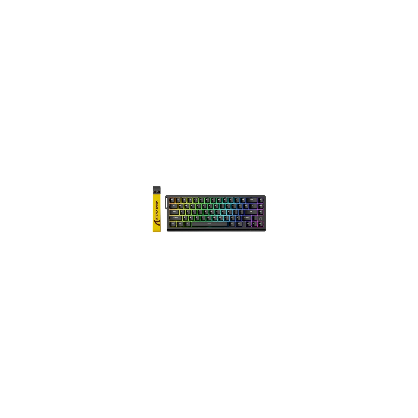 Keyboard ATTACK SHARK X68 HE (black)