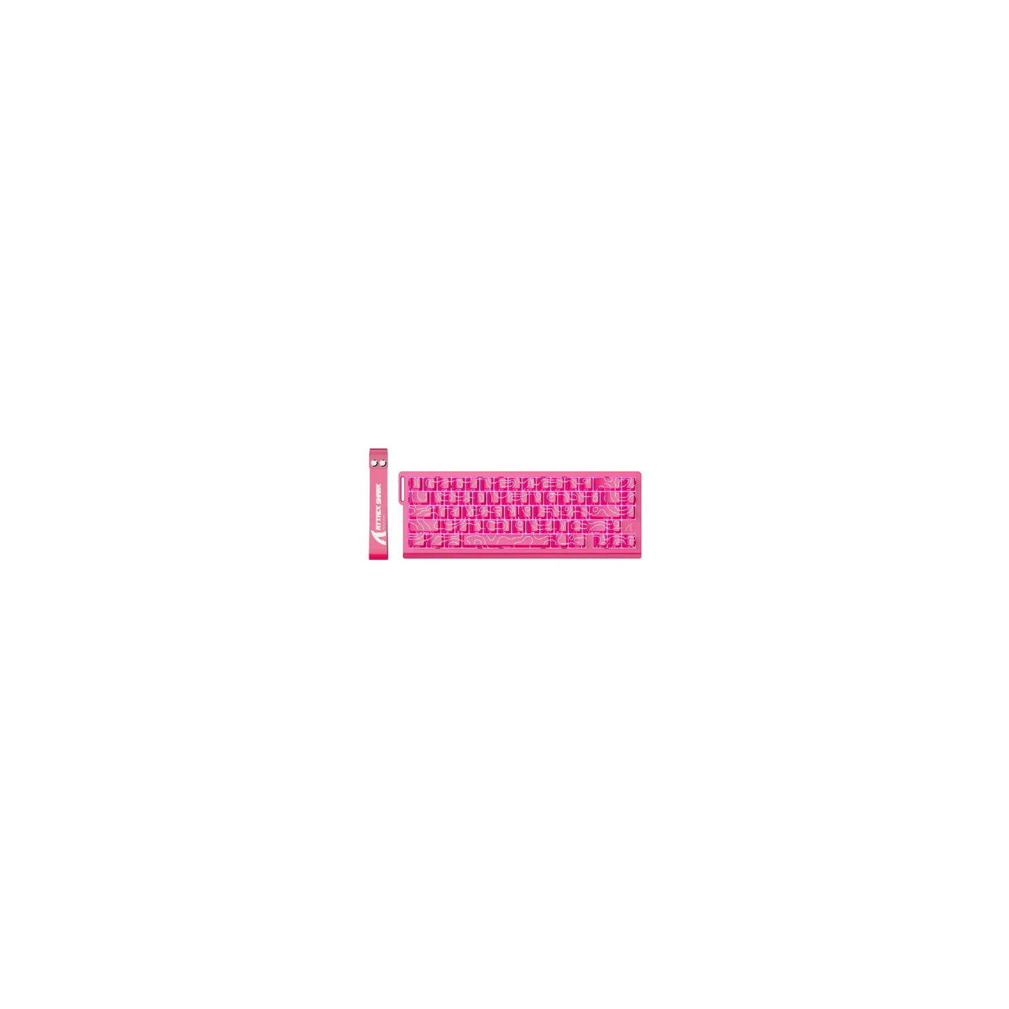 Keyboard ATTACK SHARK X68 HE (rose red)
