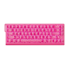 Keyboard ATTACK SHARK X68 HE (rose red)