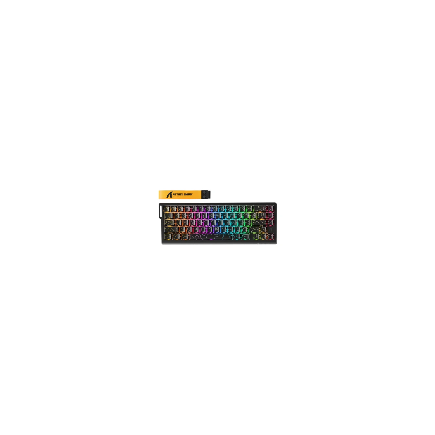 Keyboard ATTACK SHARK X68PRO HE (black)