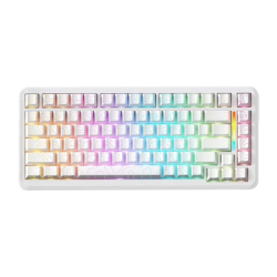 View product Wireless keyboard ATTACK SHARK X82 PRO HE Tri-mode (white)