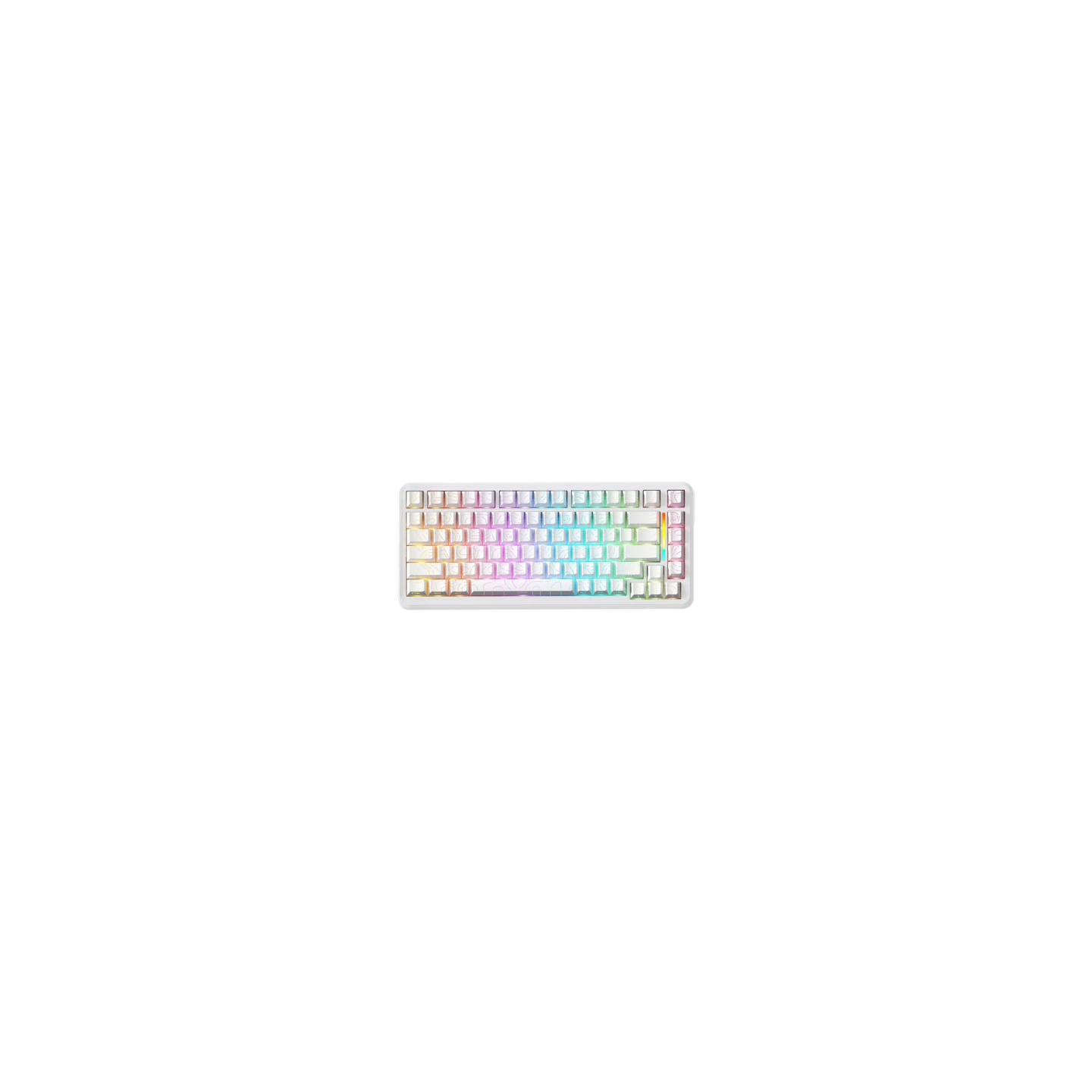 Wireless keyboard ATTACK SHARK X82 PRO HE Tri-mode (white)