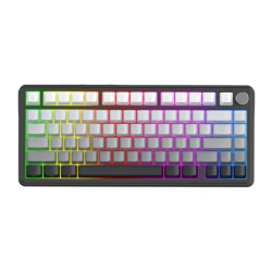 View product Wireless keyboard ATTACK SHARK X85 Tri-mode (moonlight)