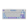 Mechanical keyboard ATTACK SHARK X85 Tri-mode (white-blue-purple)
