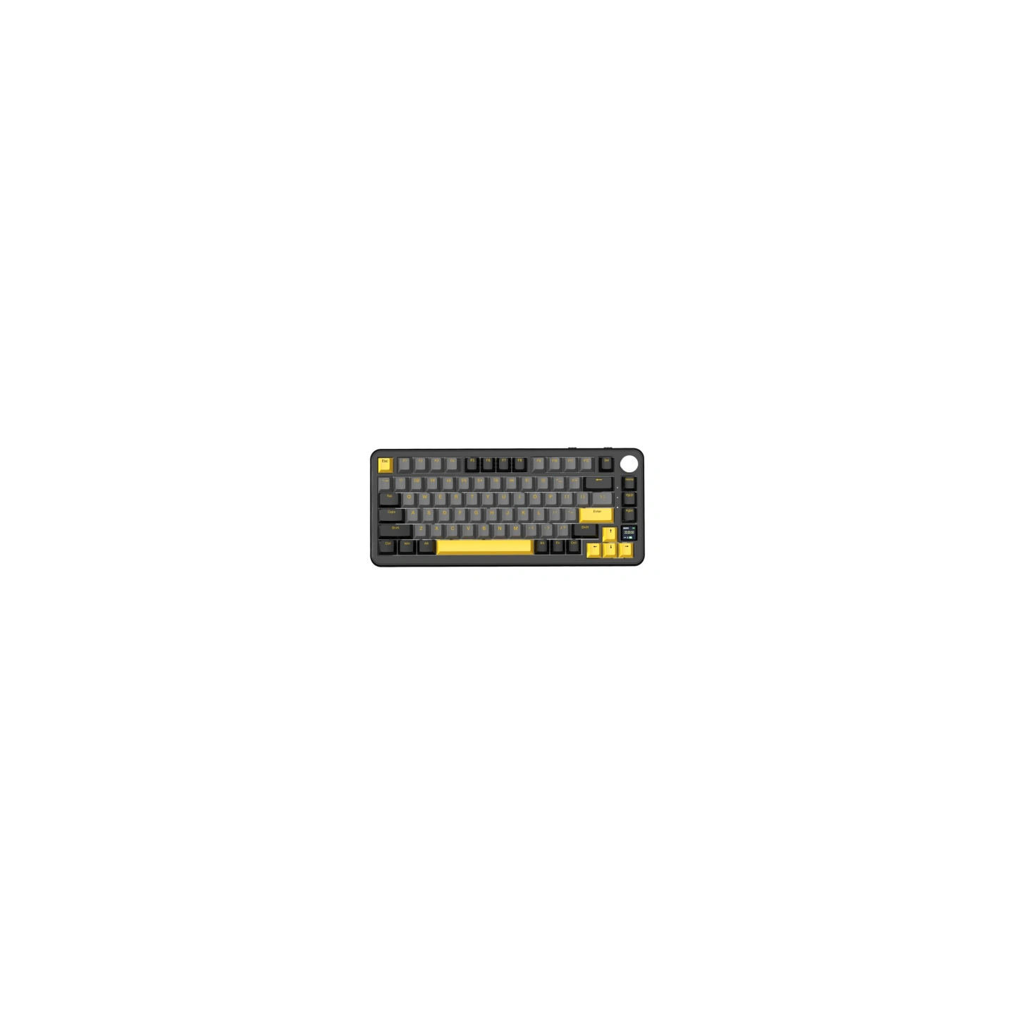 Mechanical Keyboard ATTACK SHARK X85PRO 3-mode (black-grey-yellow)