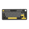 Mechanical Keyboard ATTACK SHARK X85PRO 3-mode (black-grey-yellow)