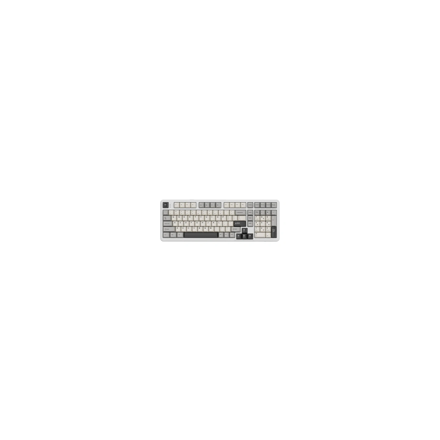 Mechanical Keyboard ATTACK SHARK X98 (white-grey)