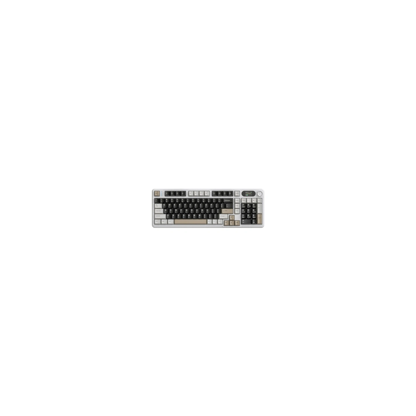 Mechanical Keyboard ATTACK SHARK X98PRO (white-black-brown)