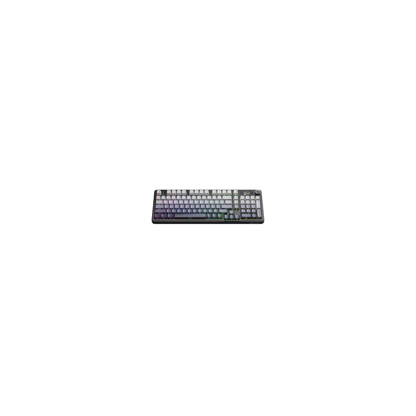 Mechanical Keyboard ATTACK SHARK X98PRO RGB (white-grey)
