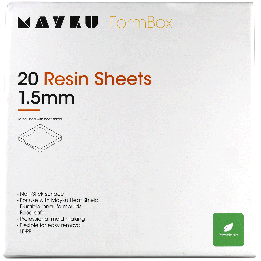 Mayku Resin Sheets (LDPE Sheets) 20 pack of 1.5mm 