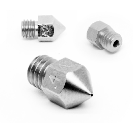Micro Swiss - MK8 0,60mm Plated A2 Tool Steel Wear Resistant Nozzle