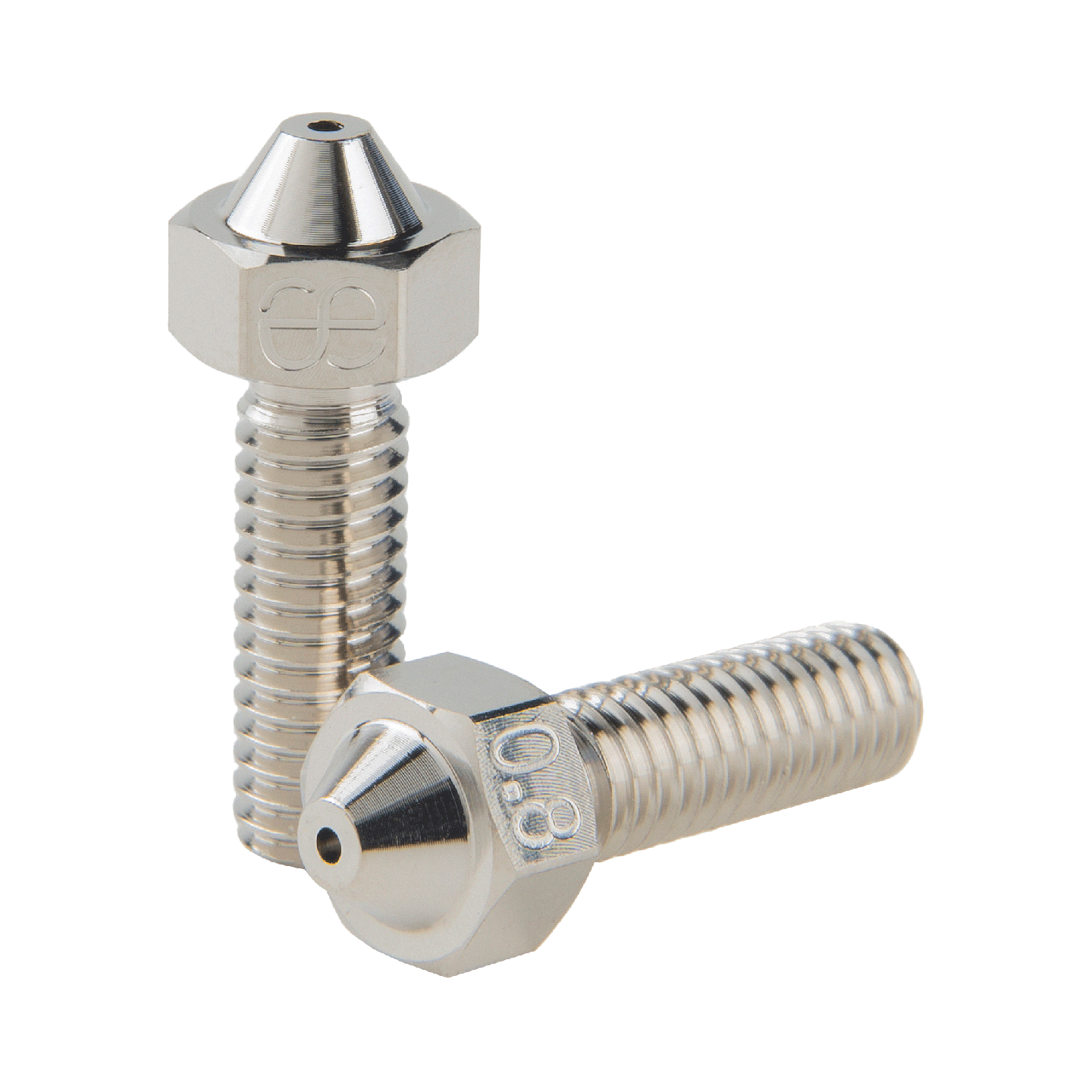 DropEffect XG M4 Threaded Plated Copper Nozzle 0.8/1.75mm