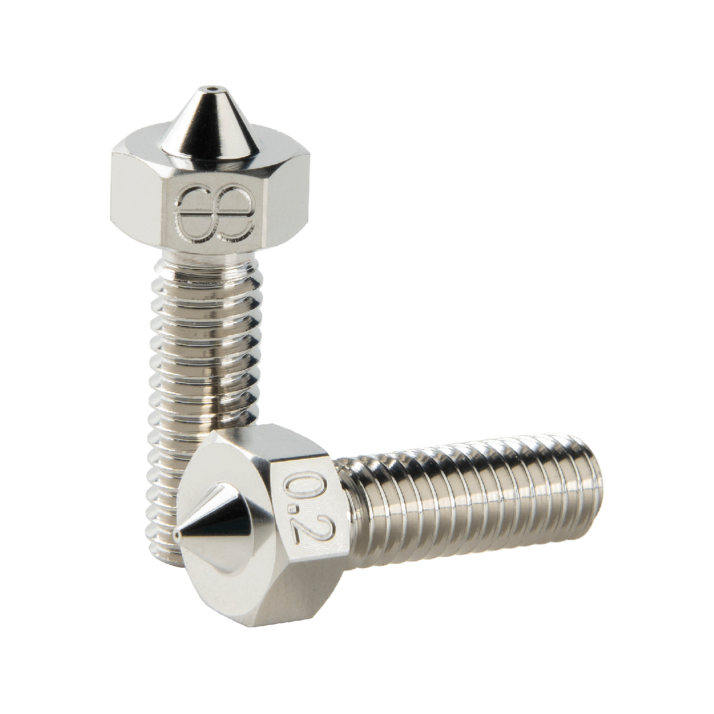 DropEffect XG M4 Threaded Plated Copper Nozzle 0.2/1.75mm