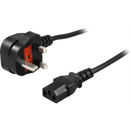 Deltaco Power Cable - 2 m - UK