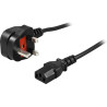 Deltaco Power Cable - 2 m - UK