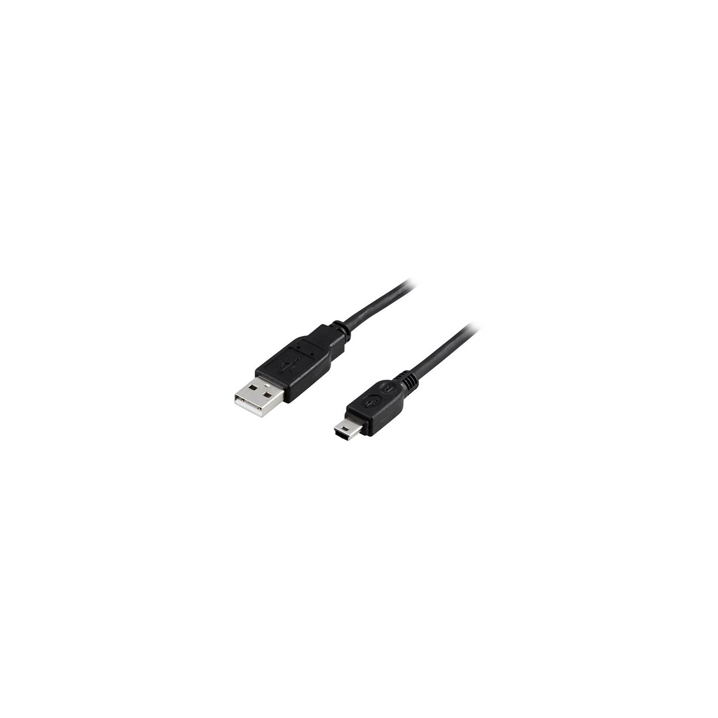 Deltaco USB Cable - 1 m - A-mini B