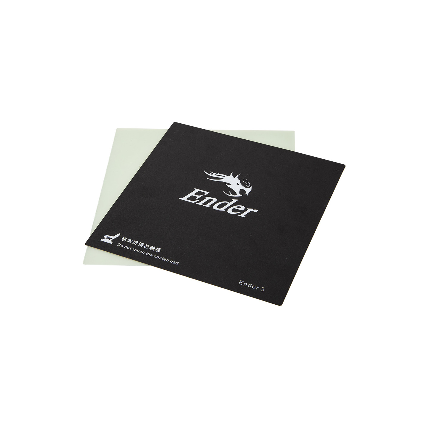 Creality 3D Ender-3 Build Surface 235x235mm with glass fiber plate and clips