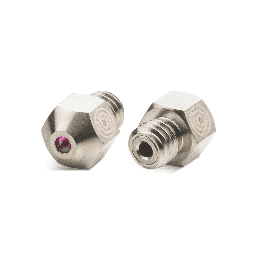 MK8 Nickel Plated Copper Nozzle with Ruby 0,4 mm - 1 pcs