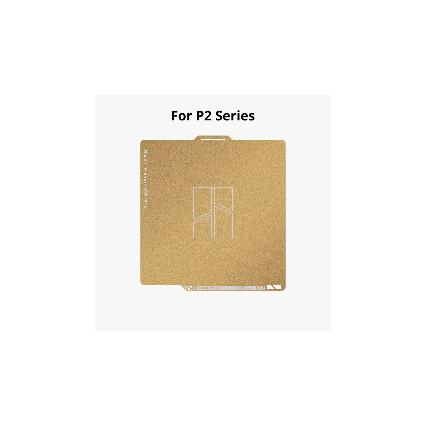 Bambu Lab Textured PEI Plate for P2S