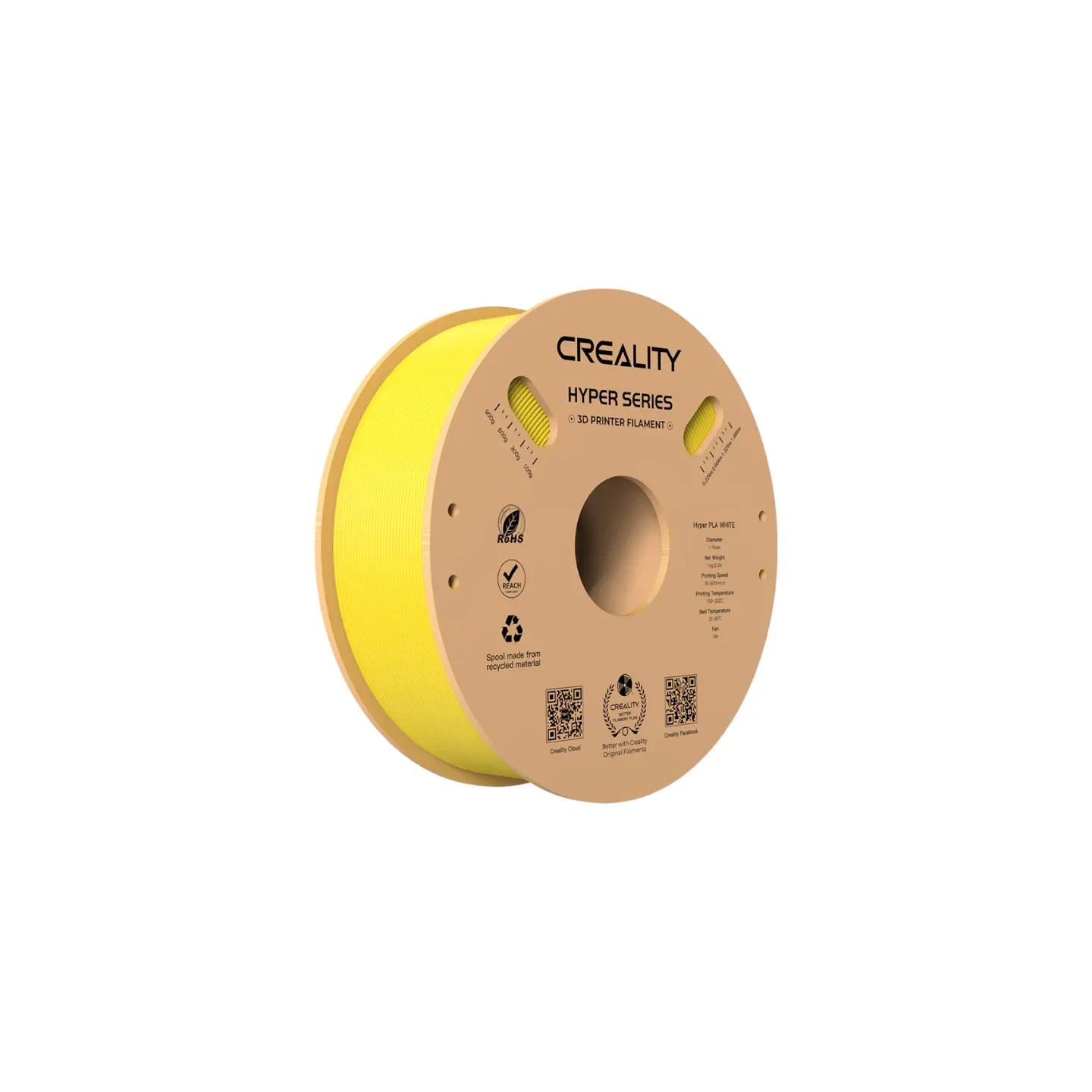 Hyper PLA Filament Creality (Yellow)