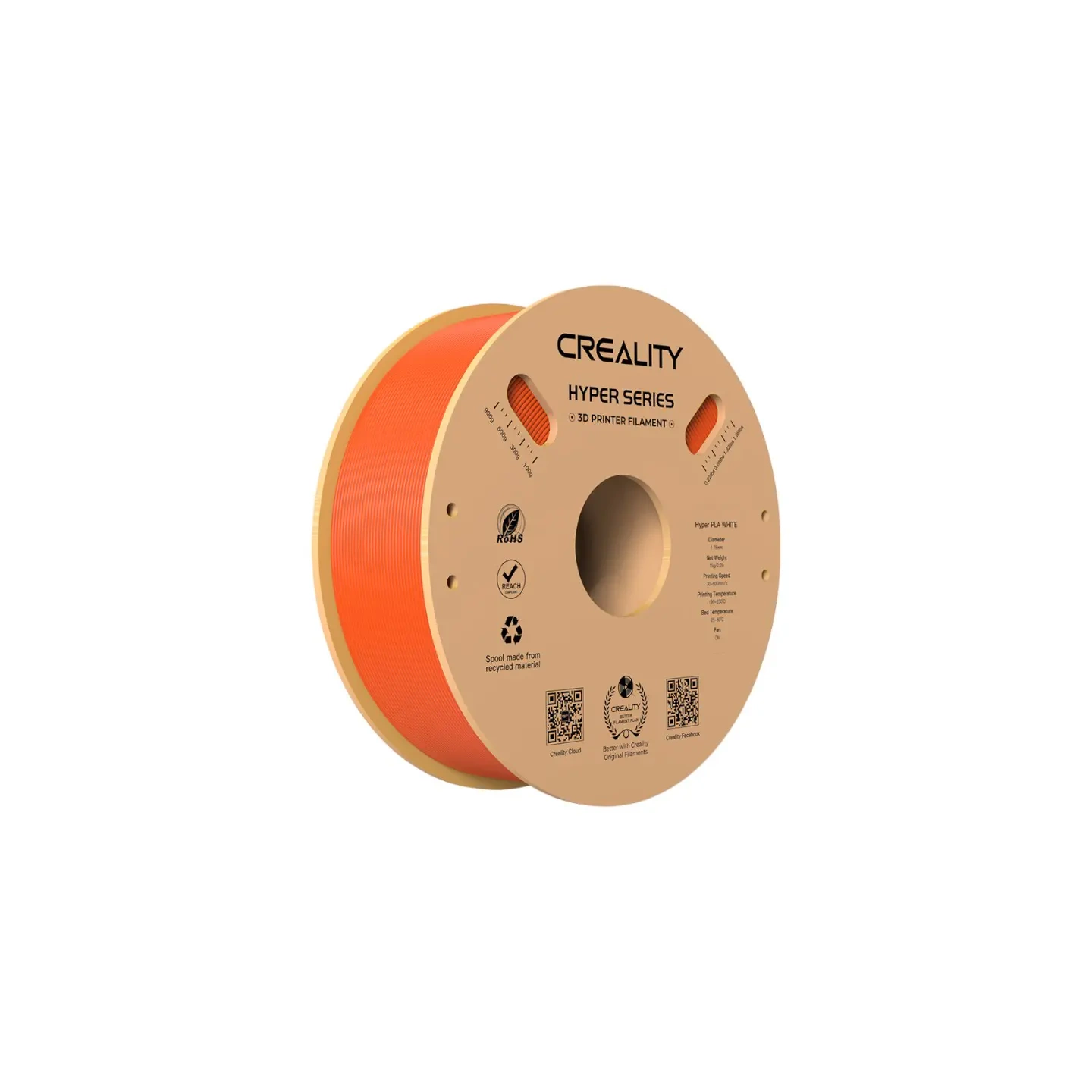 Hyper PLA Filament Creality (Orange)