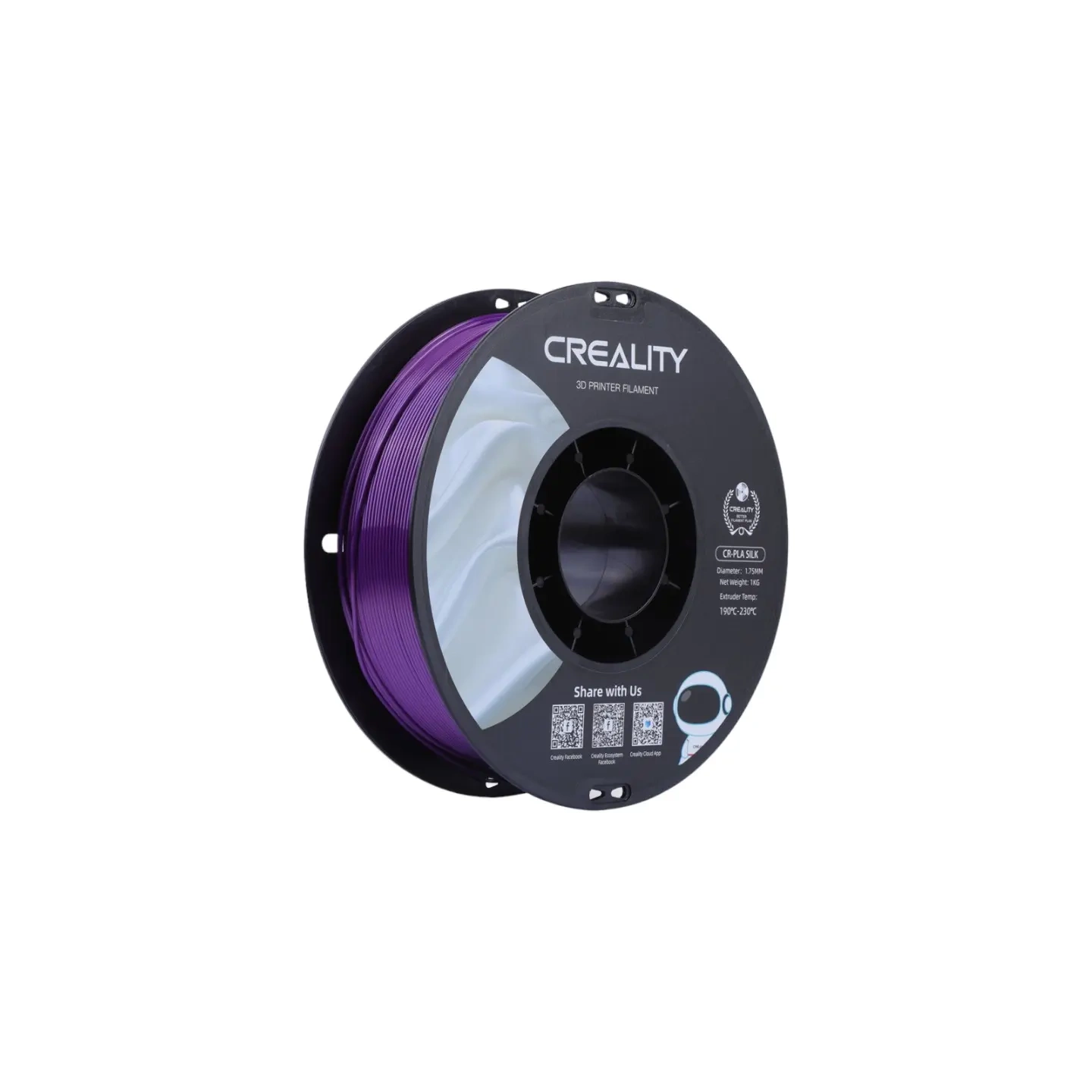 CR-Silk PLA Filament Creality (Purple)