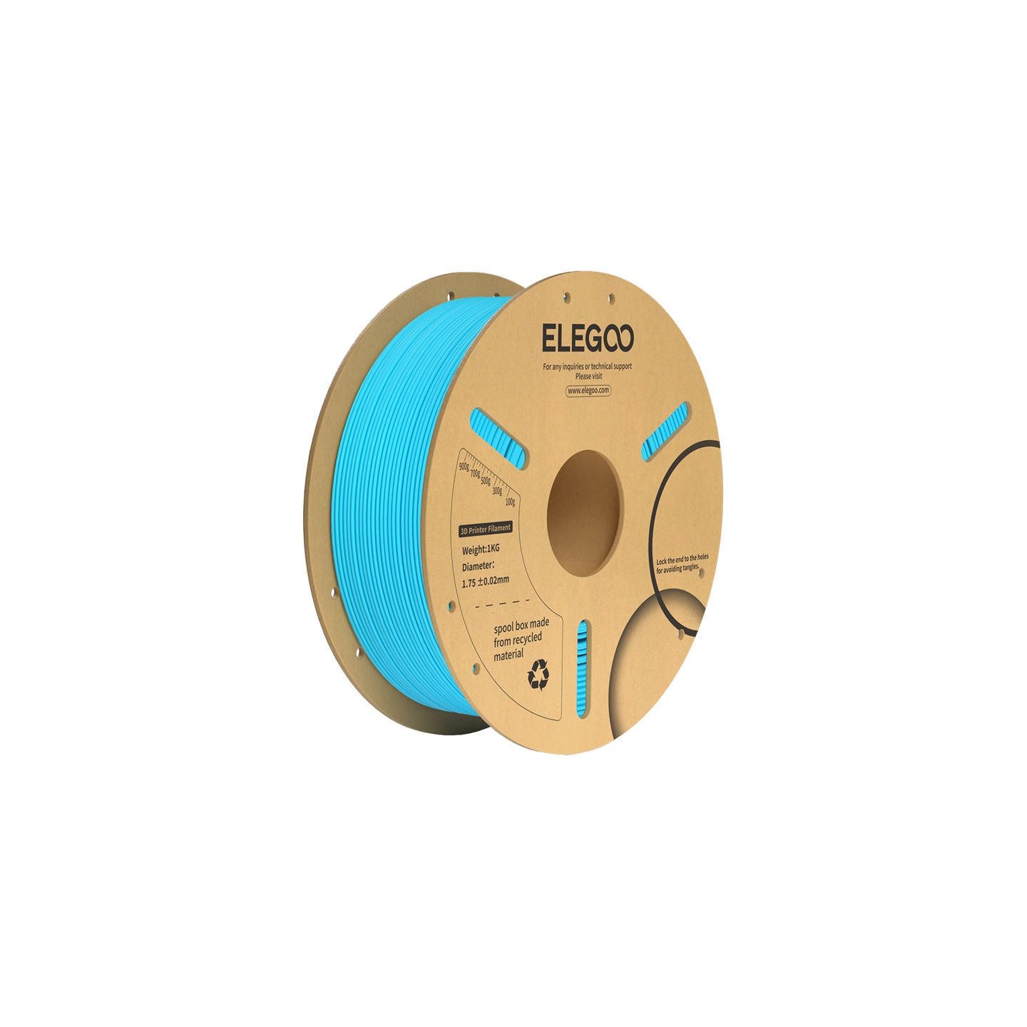 ELEGOO PLA+ Filament (Blue)