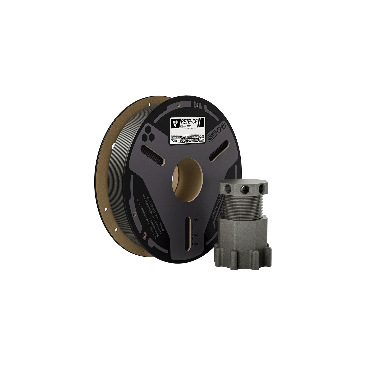 ELEGOO PETG-CF Filament (Gray)