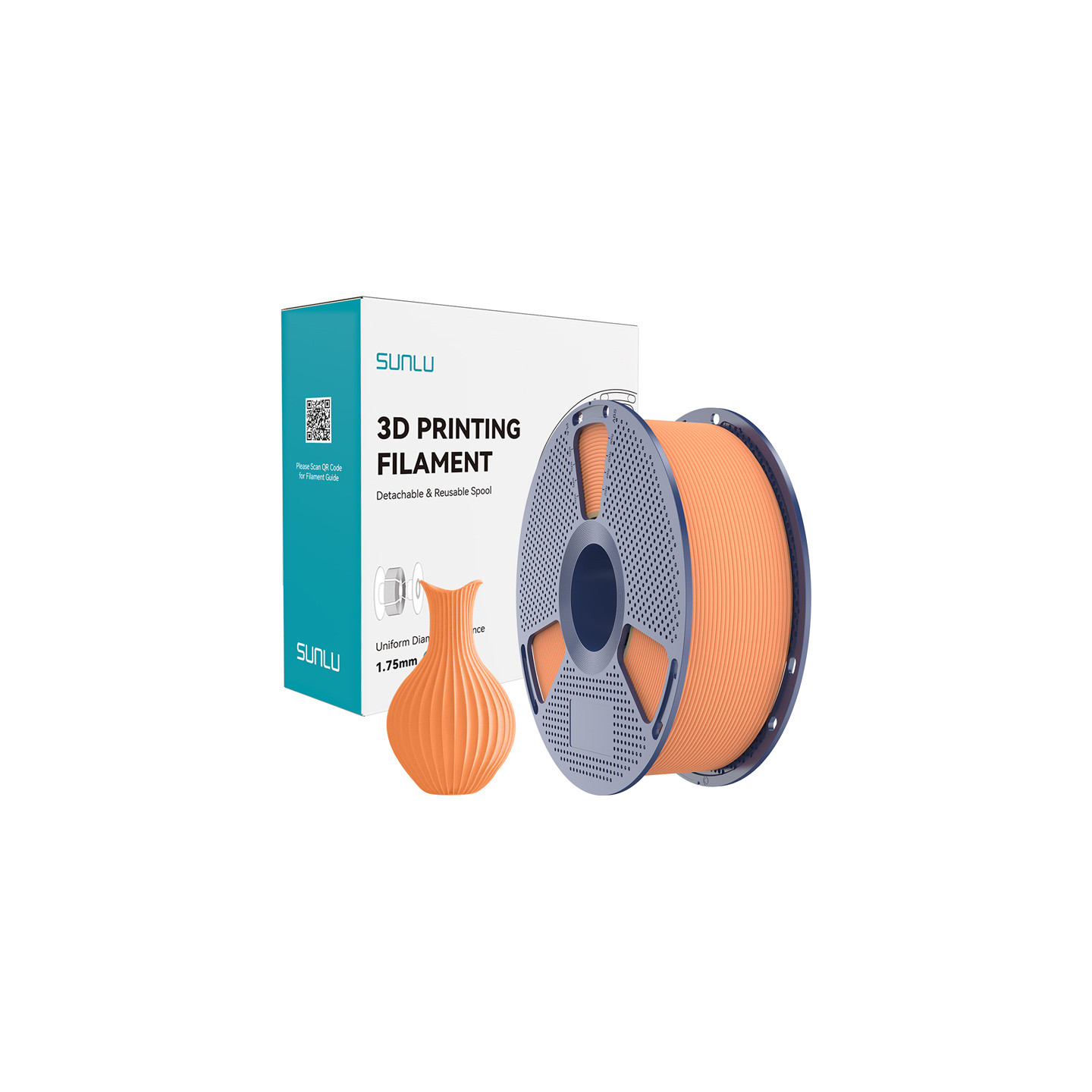 Sunlu PLA Classic Filament - Sunny Orange