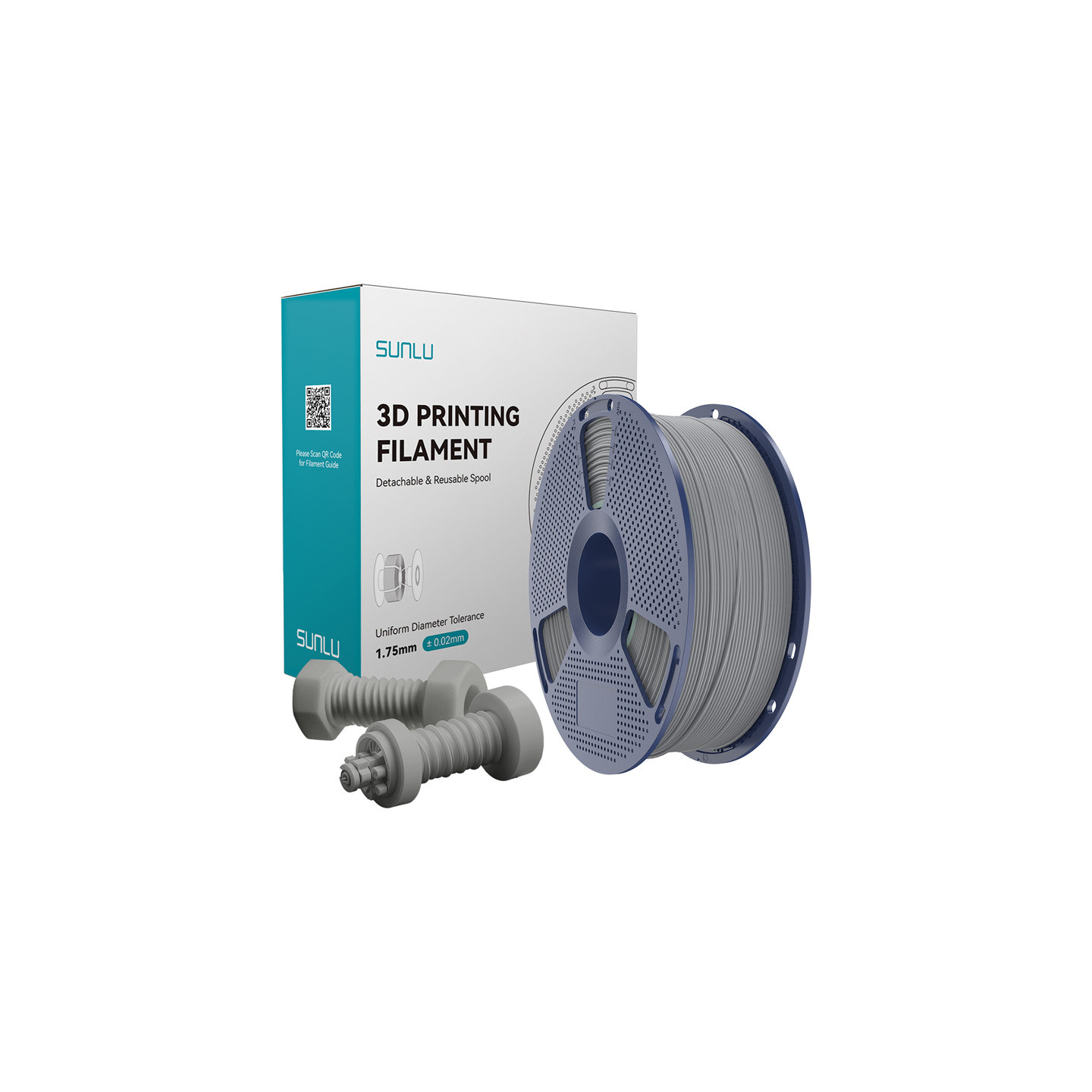 Filament Sunlu ABS High-Speed (szary)