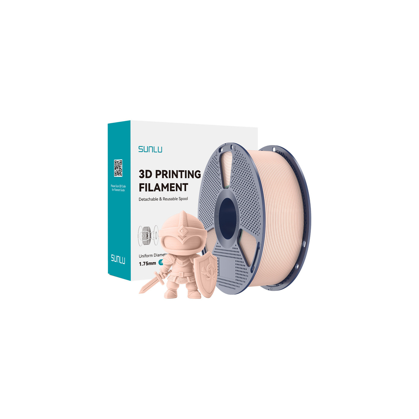 Sunlu PLA+ Filament (Beige)