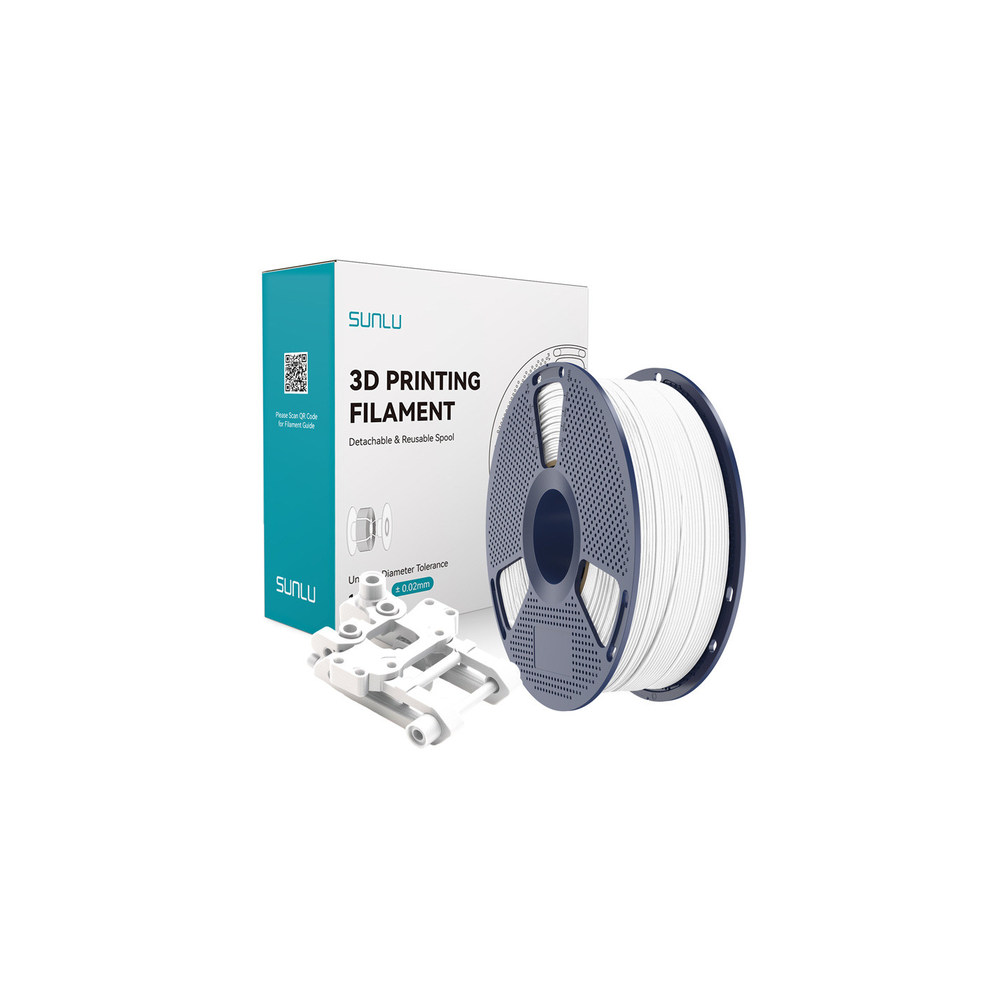 Sunlu ABS Filament (White)