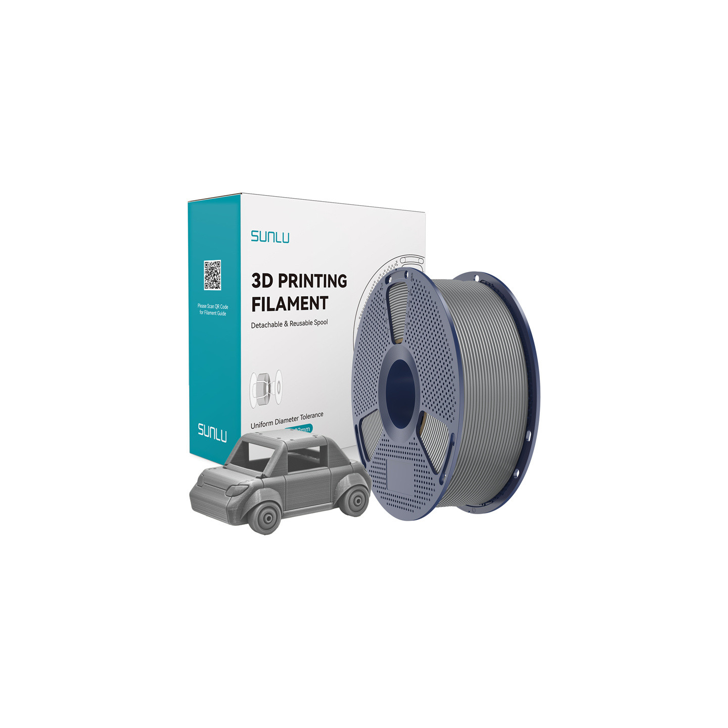 Sunlu PETG Filament (Gray)