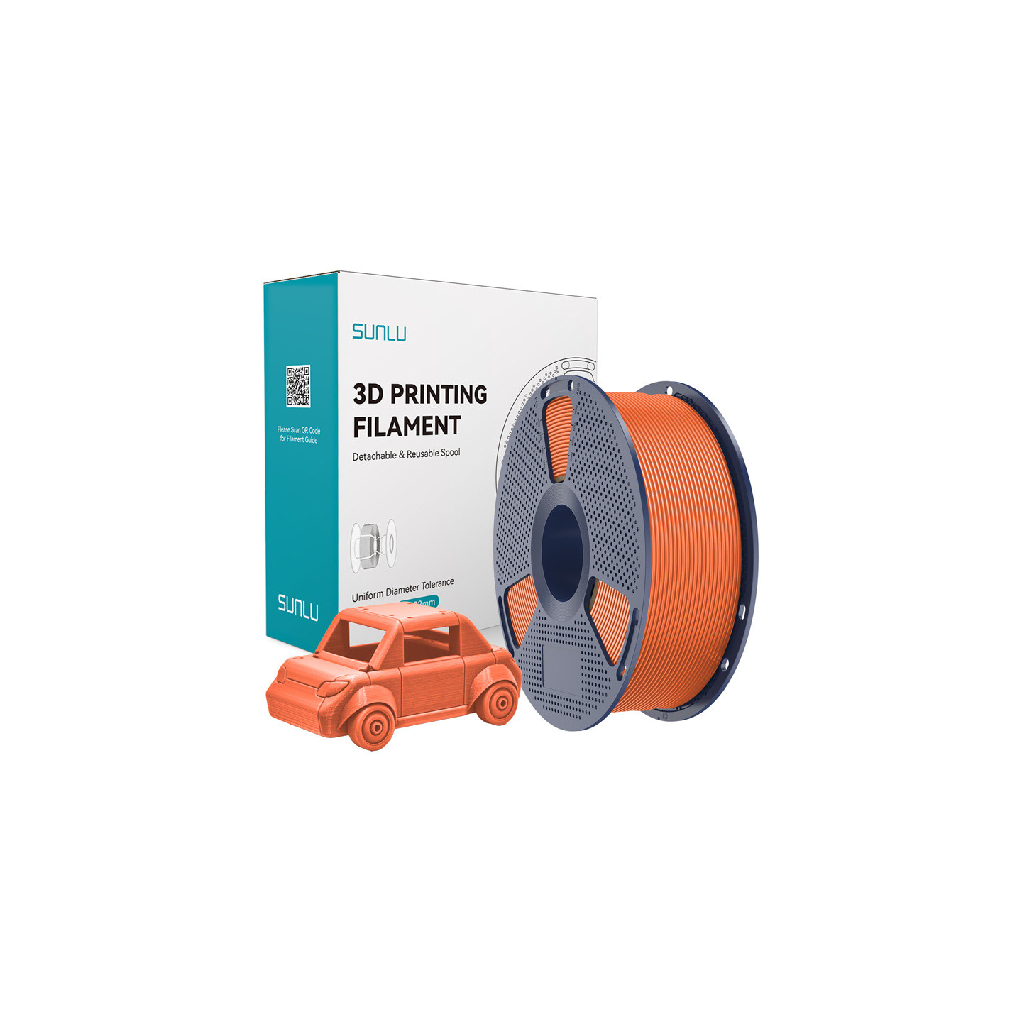 Sunlu PETG Filament (Sunny Orange)