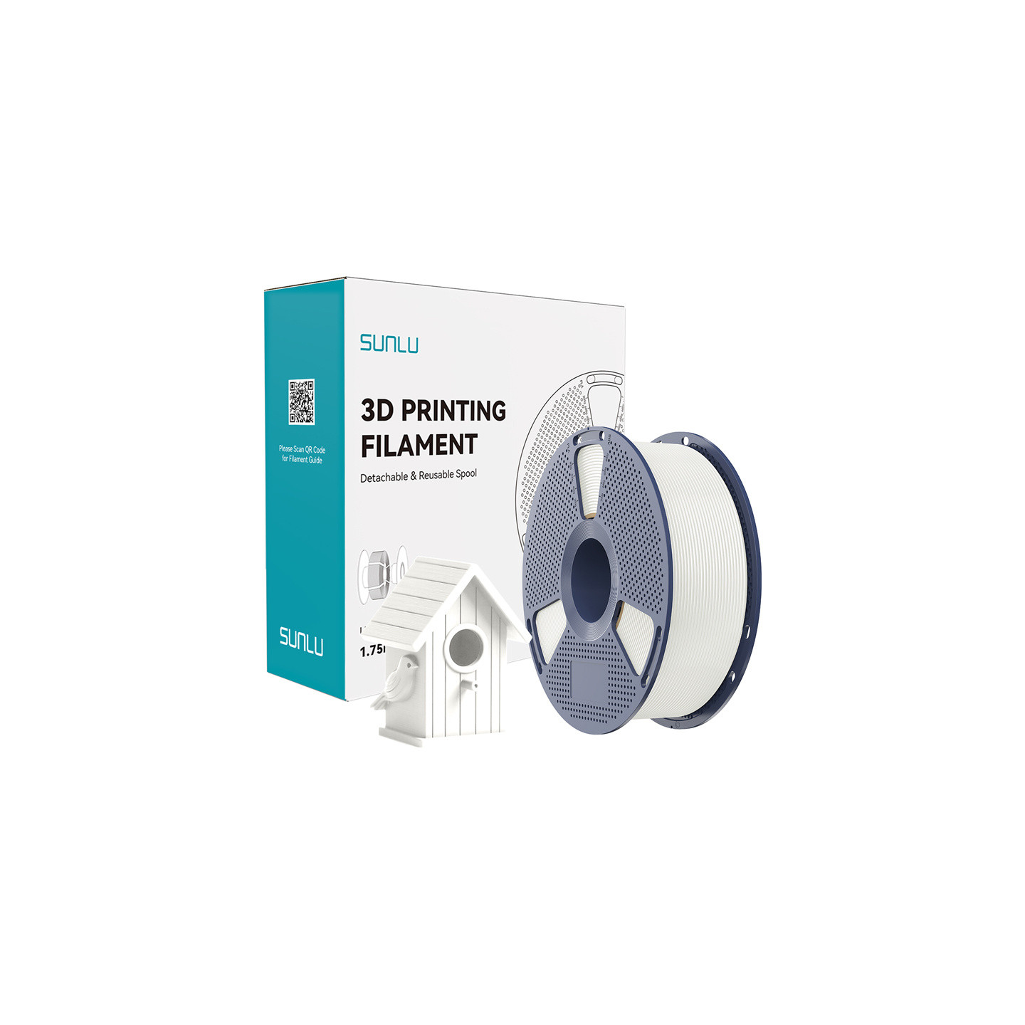 Sunlu ASA Filament (White)