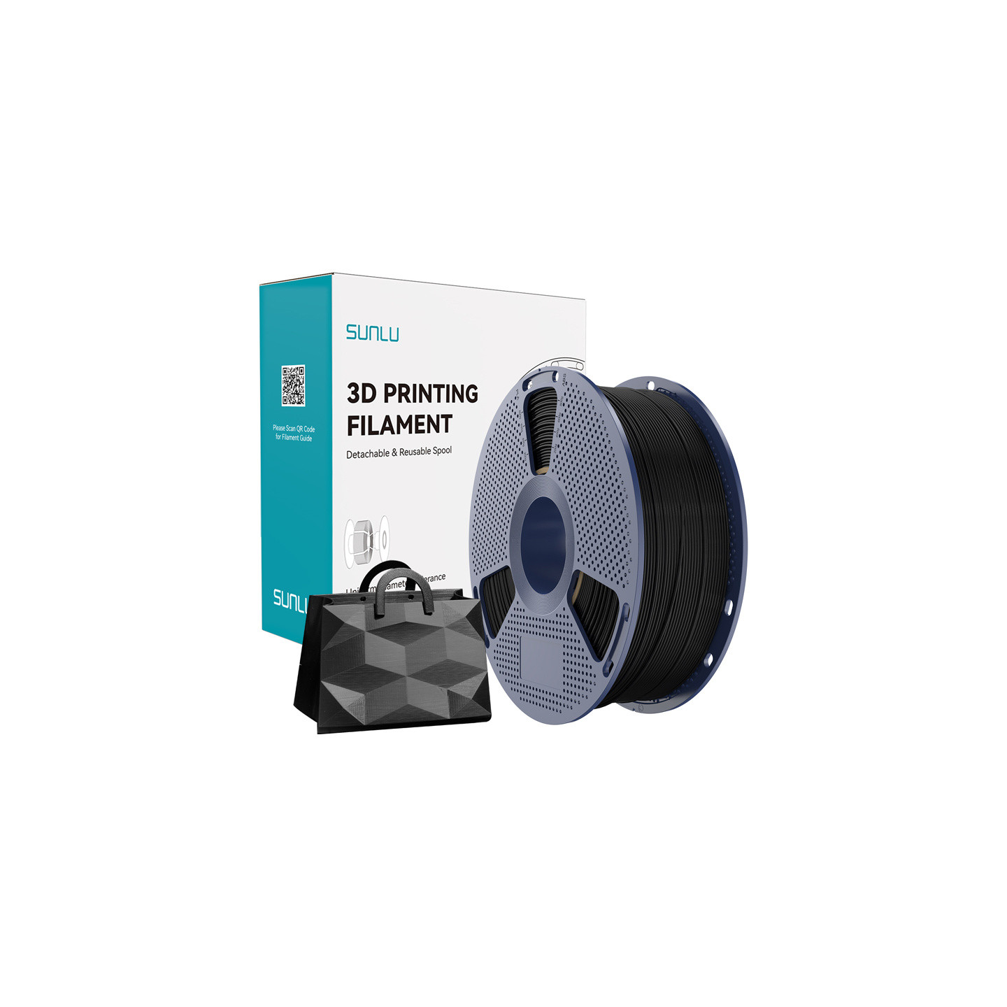 Sunlu TPU Silk Filament (Black)