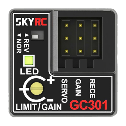 View product Gyroscope for RC Car Models SkyRC Gyro GC301