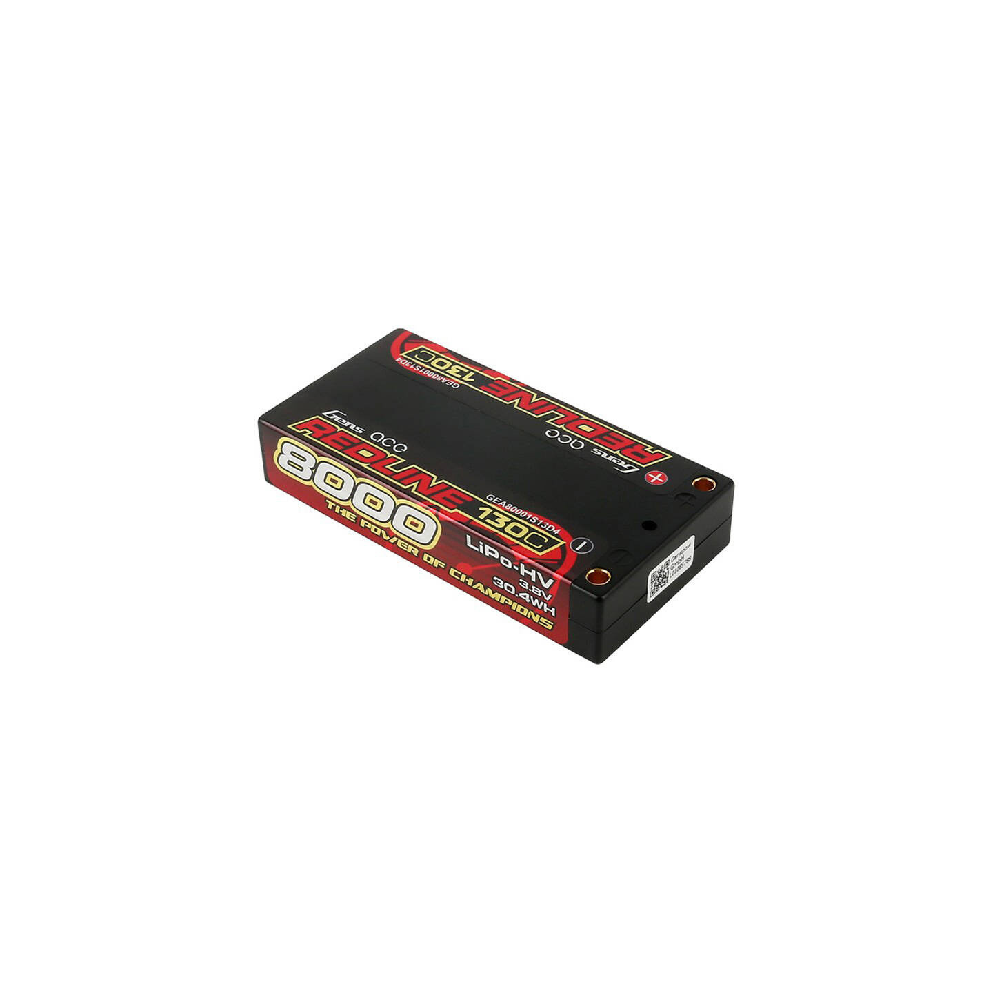 Lipo Battery GENS ACE 8000mAh 3.8V 1S2P 130C
