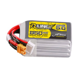 View product Tattu R-Line Wersja 5.0 850 mAh 14,8 V 4S1P 150C XT30U-F