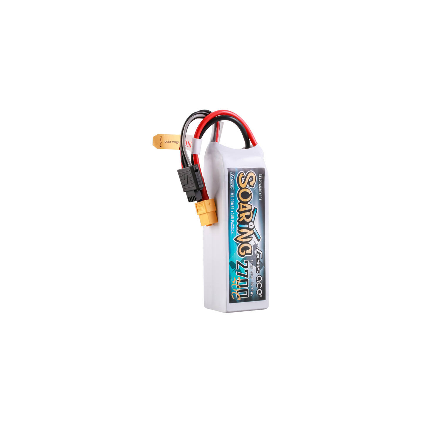 Gens ace G-Tech Soaring 2700mAh 14.8V 30C 4S1P LiPo XT60