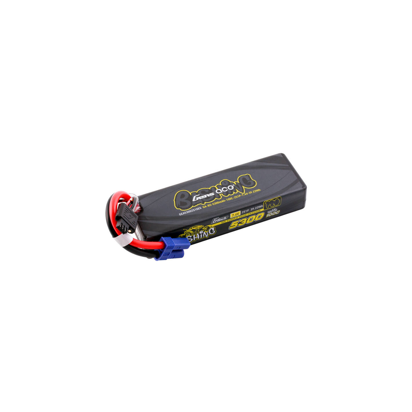 Gens ace G-Tech 5300mAh 7.4V 100C 2S1P Lipo z EC5