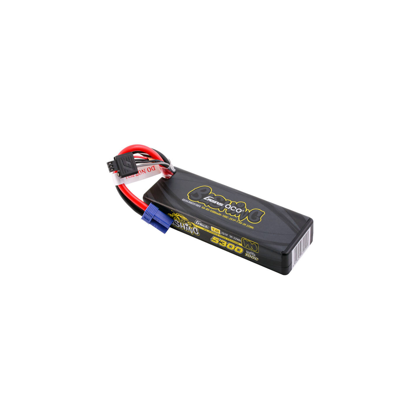 Gens ace G-Tech 5300mAh 7.4V 100C 2S1P Lipo z EC5
